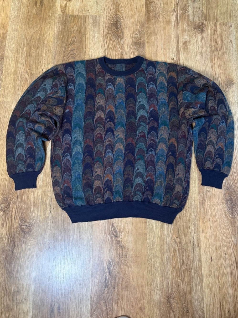 Vintage Geometric wool Sweater